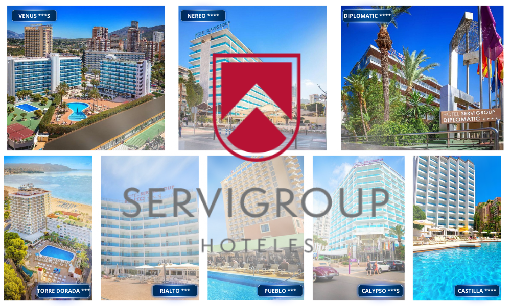 Servigroup - Torre Dorada | Rialto | Pueblo | Calypso | Venus | Nereo | Castilla | Diplomatic