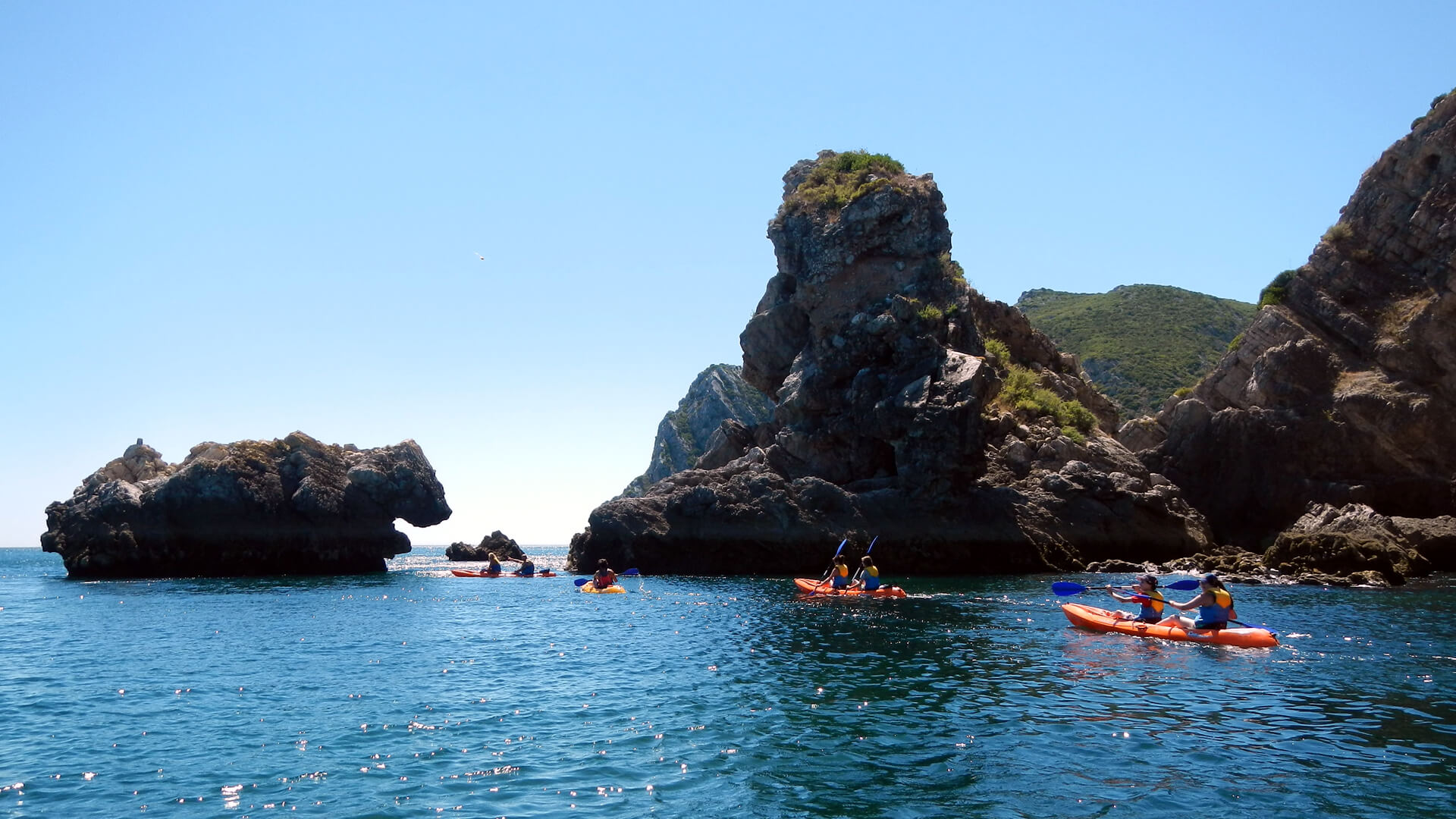 Kayaking Sesimbra