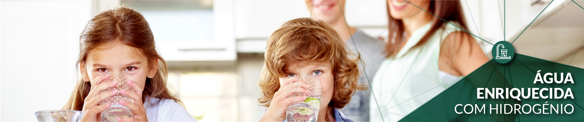 Água hidrogenada para a sua saúde