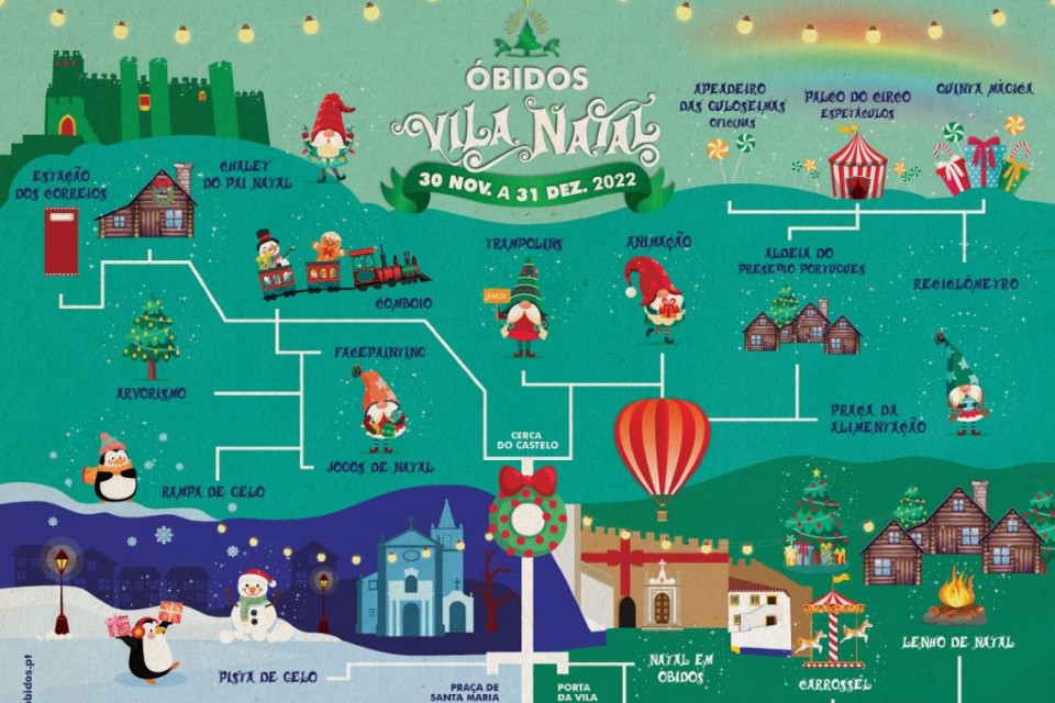 Vila de Natal de Óbidos - 30/11/2022 a 31/12/2022