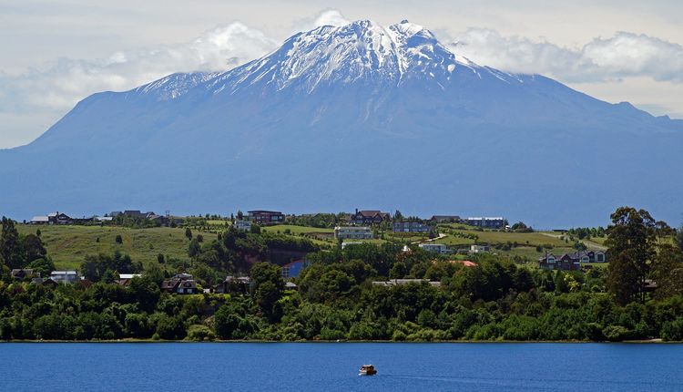 Chile - Santiago, Regio dos Lagos e Vulces