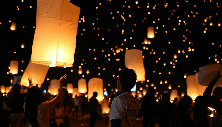 Festival das Lanternas com Bloqueio A�reo - SA�DA  GRU