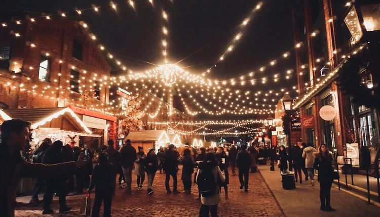 Canad� - Mercado de Natal em Toronto - Extraordin�rio Canad�