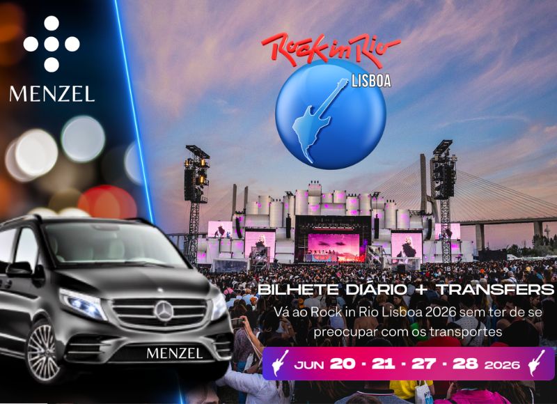 Menzel Travel � parceira oficial do Rock in Rio Lisboa 2026