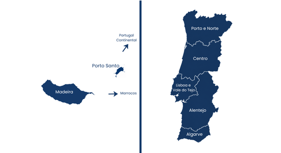 A geografia de Portugal