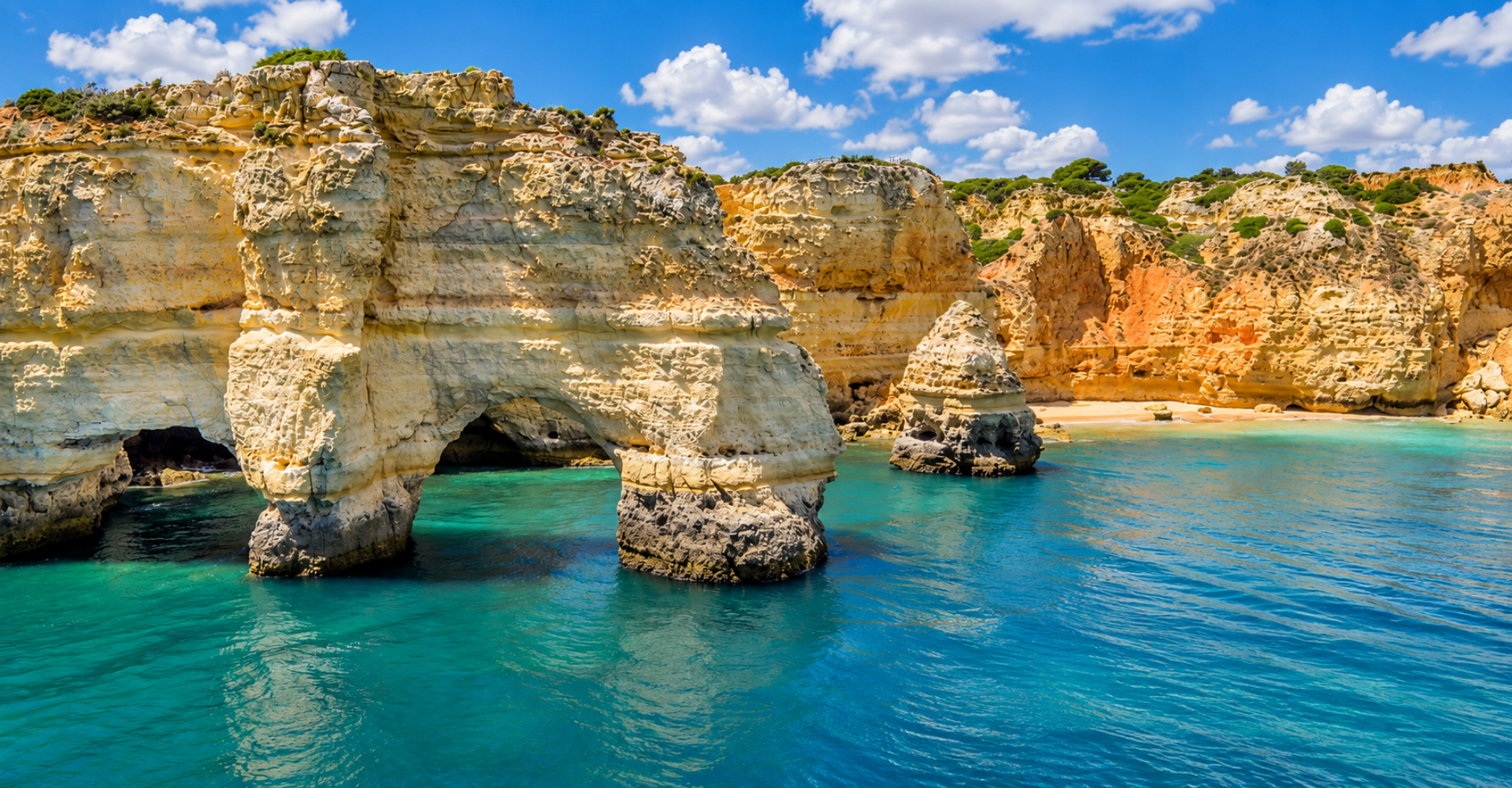 Praia da Marinha - Lagoa