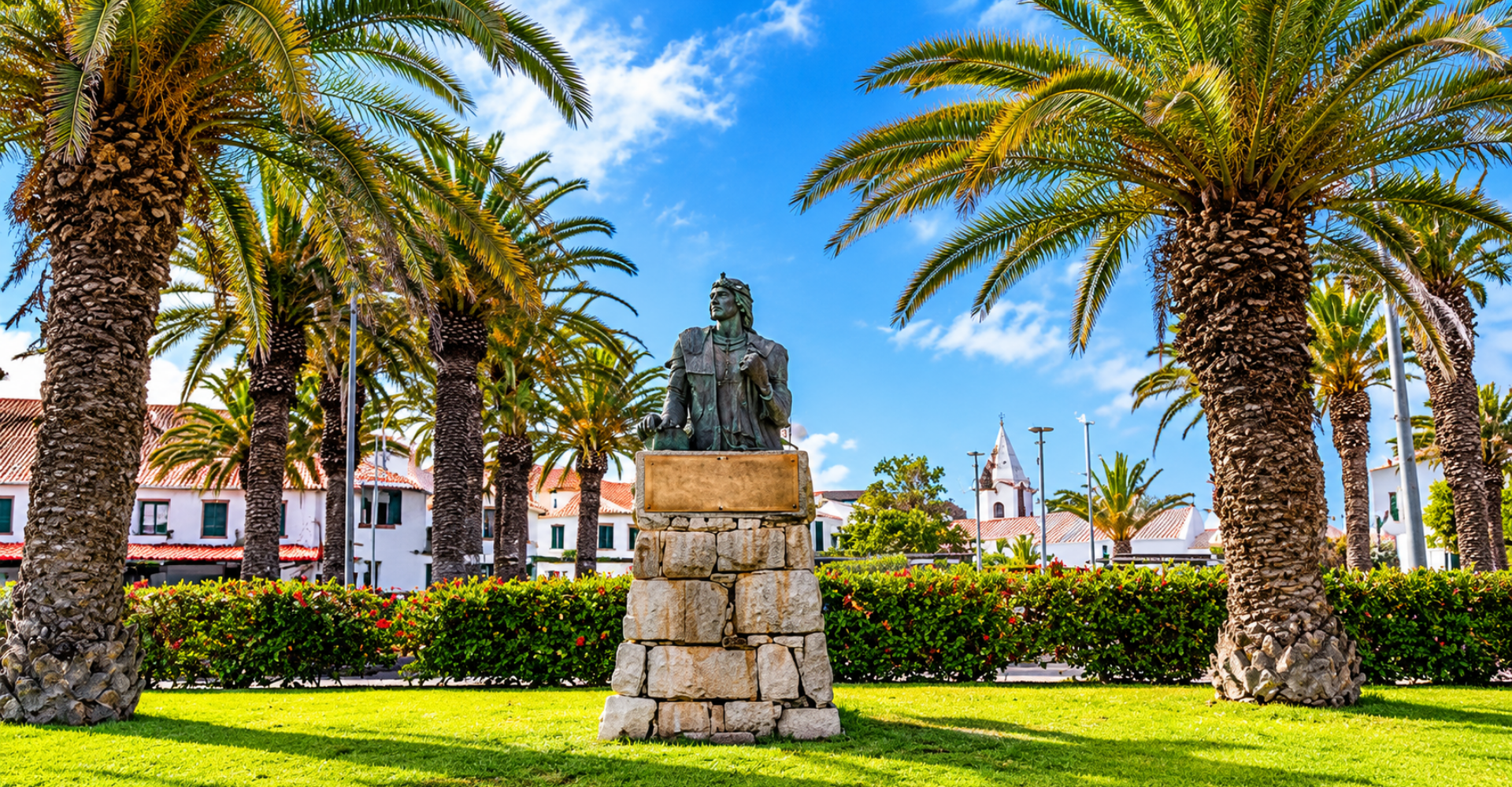 Busto de Cristov�o Colombo - Porto Santo