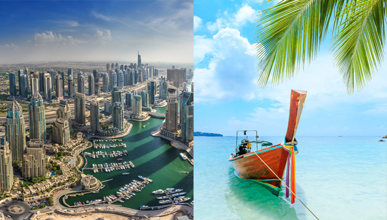 TUI PORTUGAL - TUI promove Dubai & Phuket desde 1450 euros